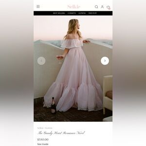 Selkie Collection formal gown prom dress